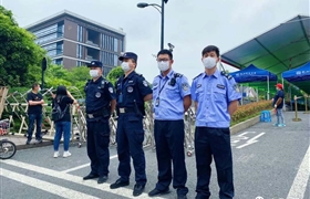 “五一”我在岗 护航保安全