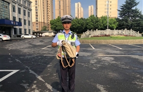 拾金不昧树新风系列——浙江民泰驻闲林交通辅警项目队员捡到电脑包