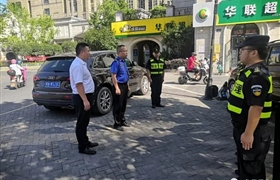 醉酒老汉违章打人 特保队员克忍获赞——浙江民泰驻星桥市容项目队员阻止醉酒老汉闹事